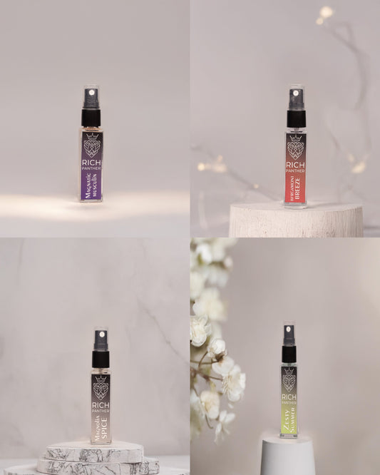Magnatic, Bergamont, Magnolia, and Zesty Set 4 Pcs Premium Perfume