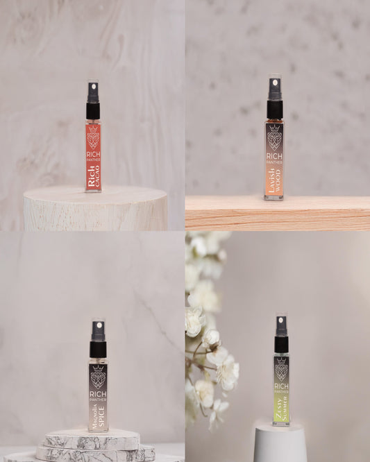 Rich, Lavish, Magnolia, and Zesty Set 4 Pcs Premium Perfume